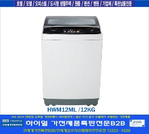 하이얼전자 하이얼세탁기 12KG /HWM12ML / 세탁기12ML